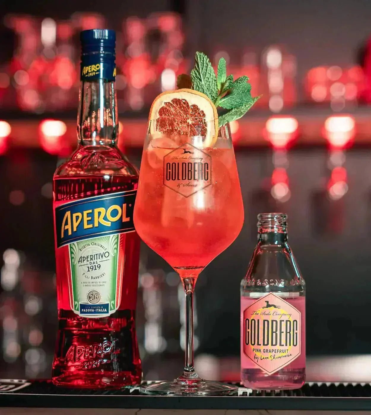 Aperol Pink Grapefruit - MBG Amber Room