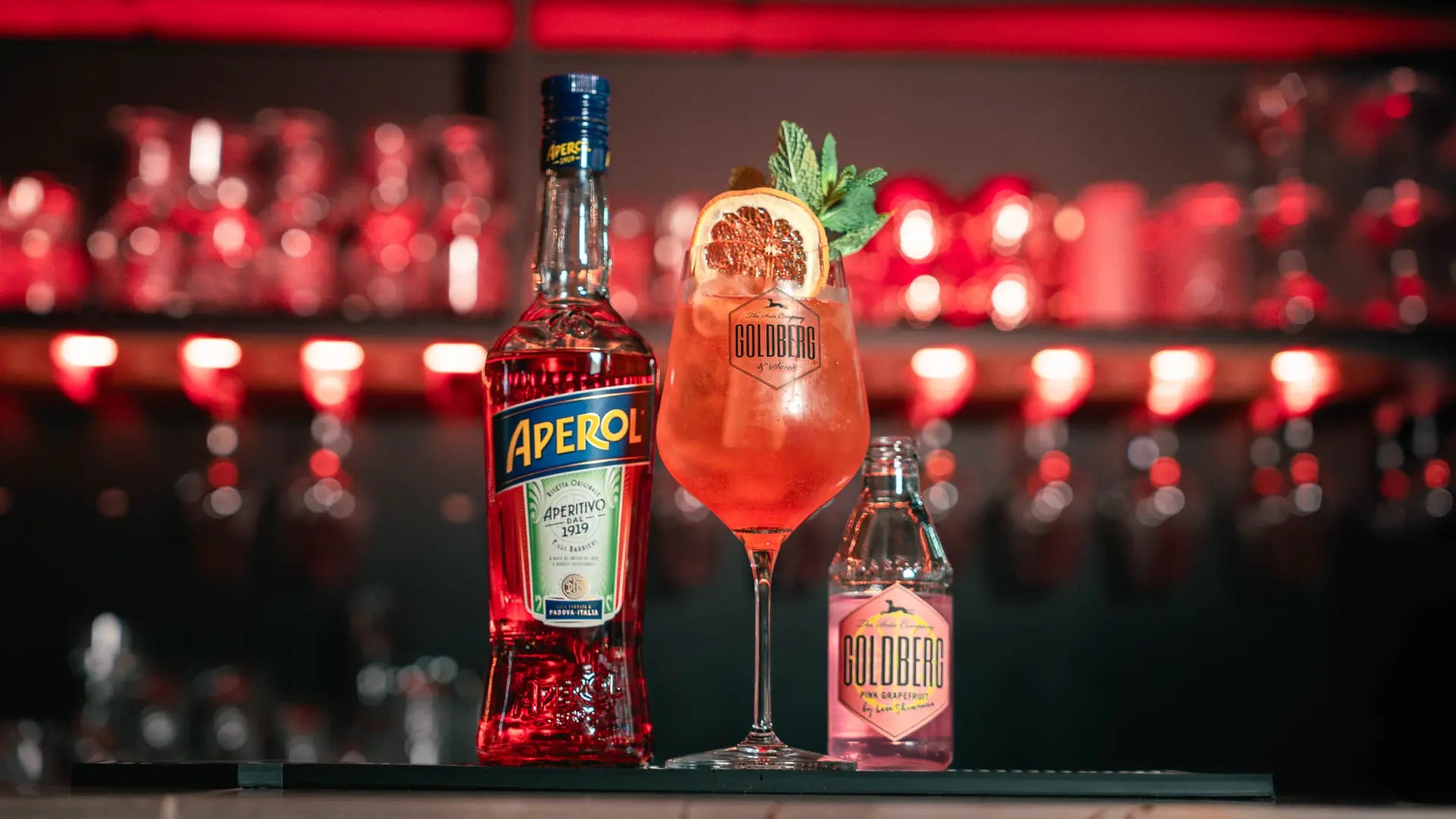 Aperol Pink Grapefruit Spritz