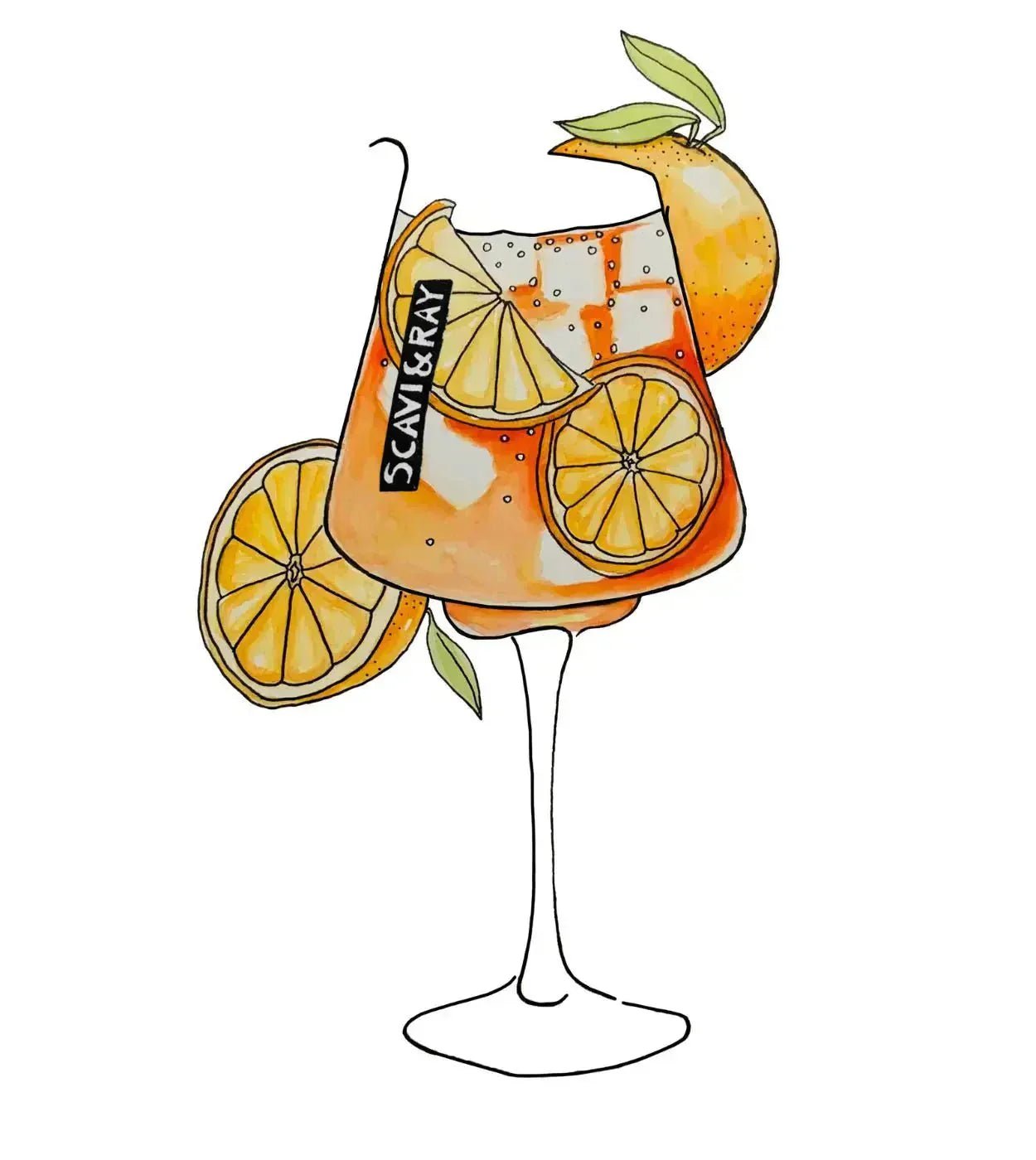 Der klassische Aperol Spritz - MBG Amber Room