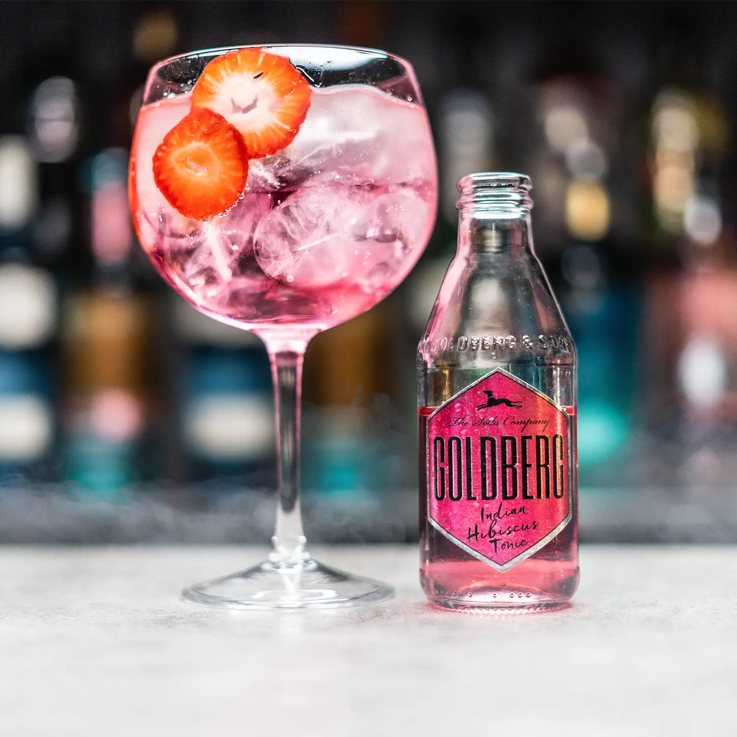 Pink Gin Hibiskus Tonic Rezept