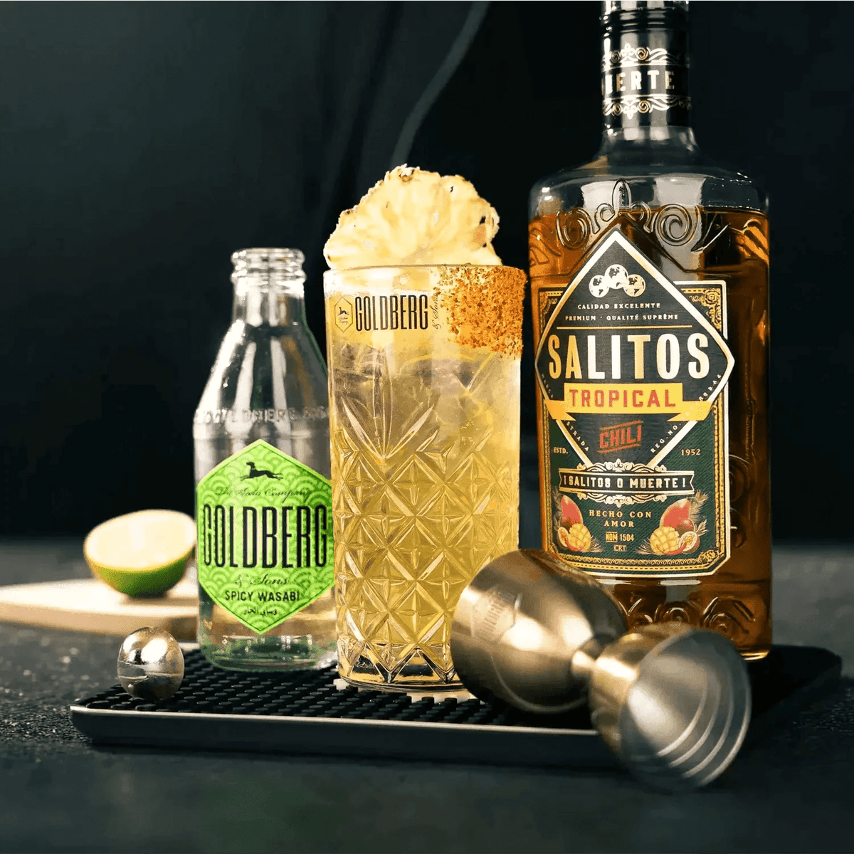 How to mix the perfect tropical wasabi cocktail