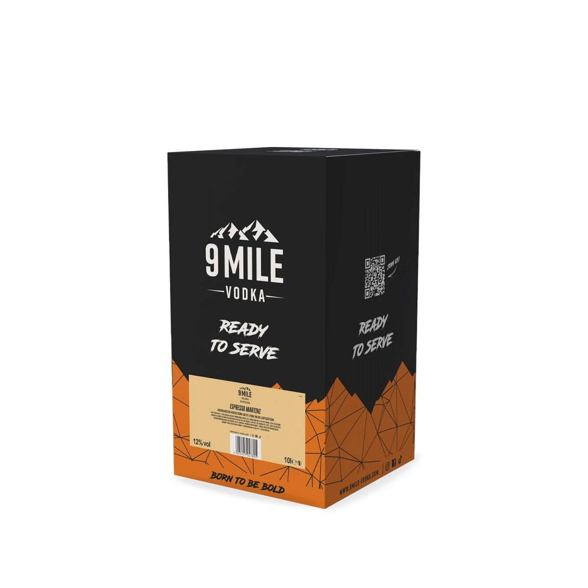 9 MILE VODKA ESPRESSO MARTINI BAG-IN-BOX