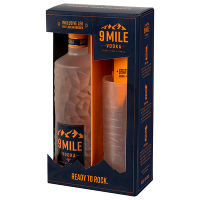 9 MILE Vodka 0,7L Geschenkset