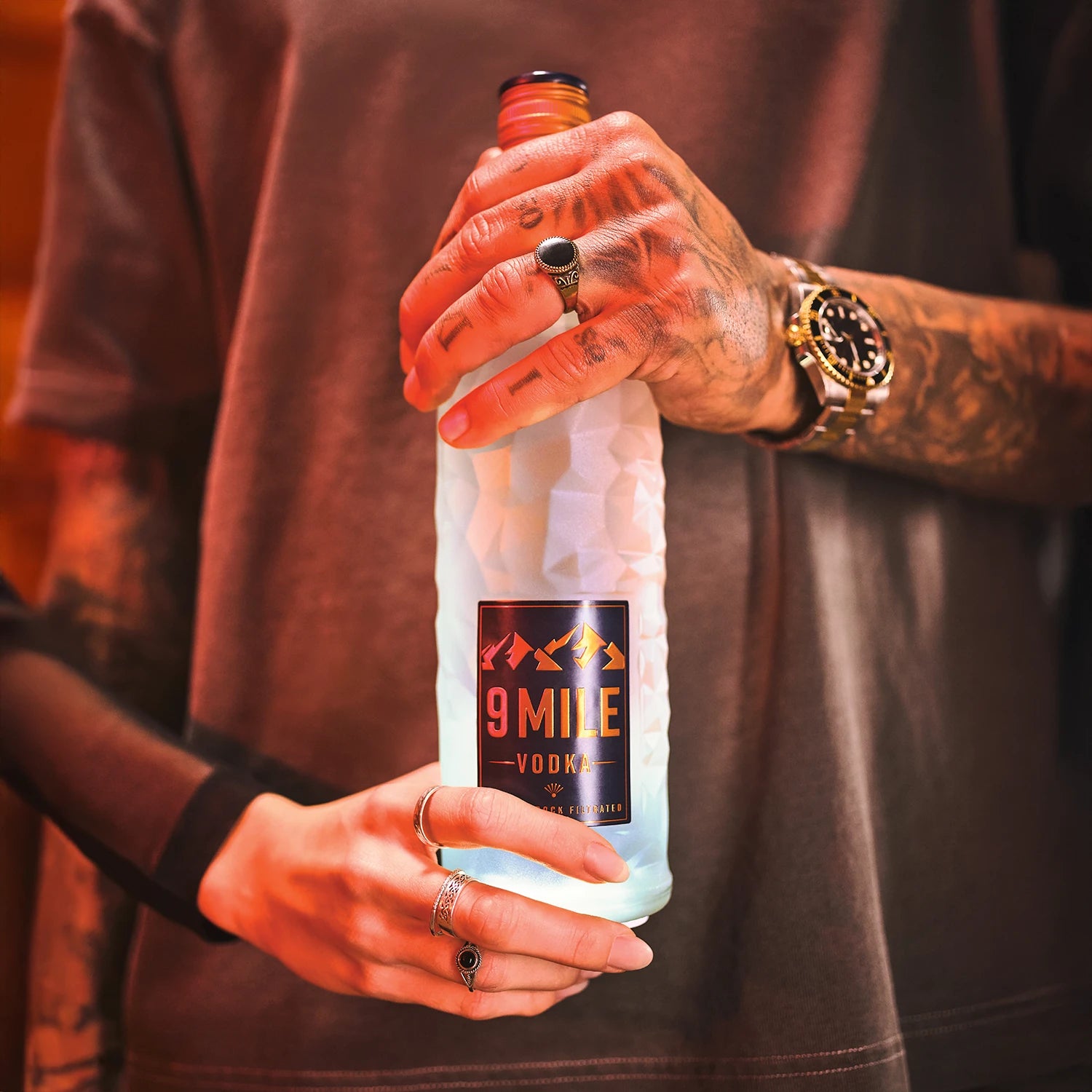 9 MILE Vodka 0,7L - MBG Amber Room