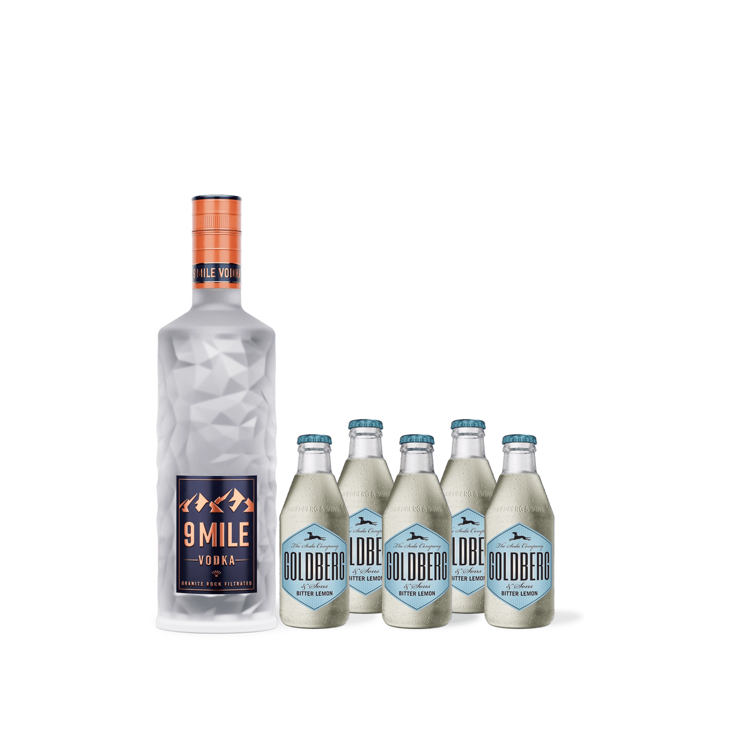 9 MILE VODKA LEMON BUNDLE - MBG Amber Room