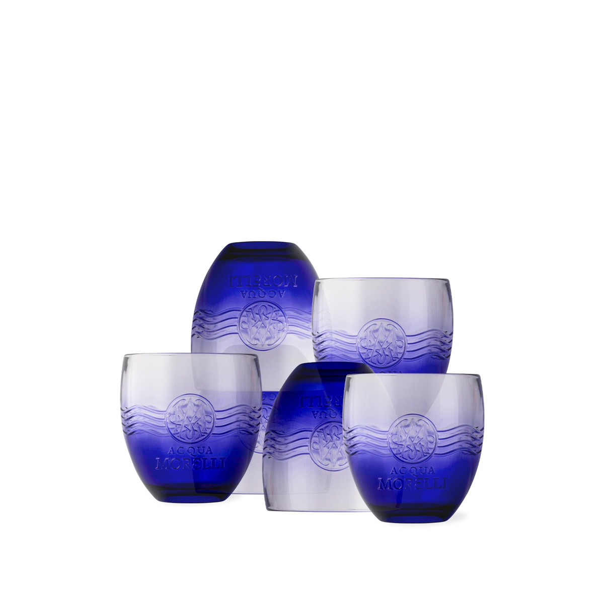 ACQUA MORELLI GLÄSER SET BLAU