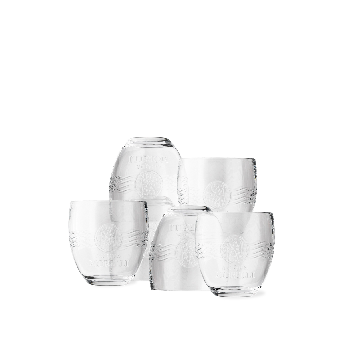 ACQUA MORELLI GLÄSER SET TRANSPARENT