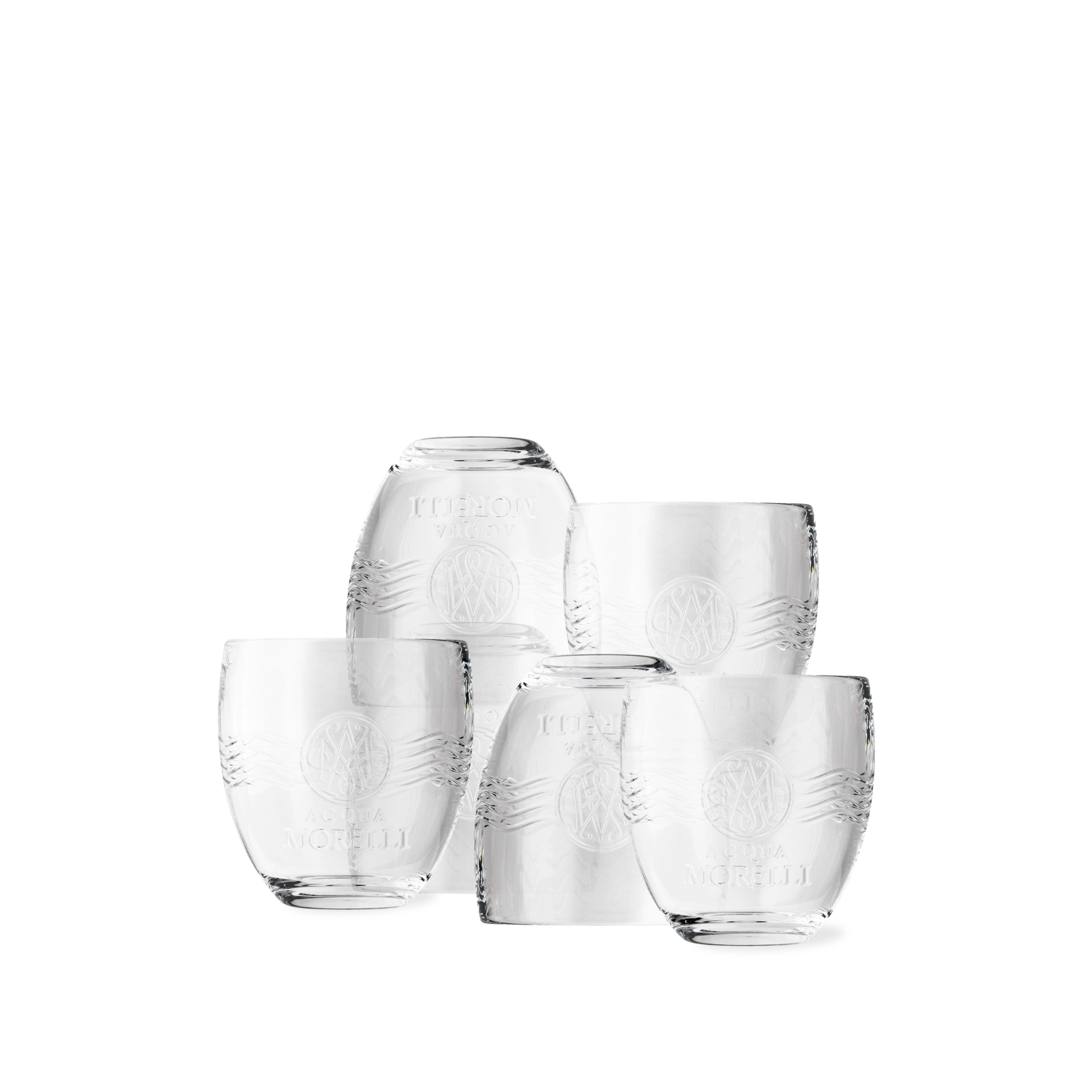 ACQUA MORELLI Gläser Set Transparent - MBG Amber Room