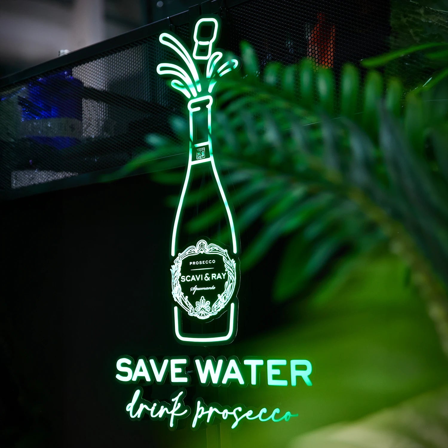 SCAVI & RAY LED NEON SIGN "DRINK PROSECCO" - MBG Amber Room