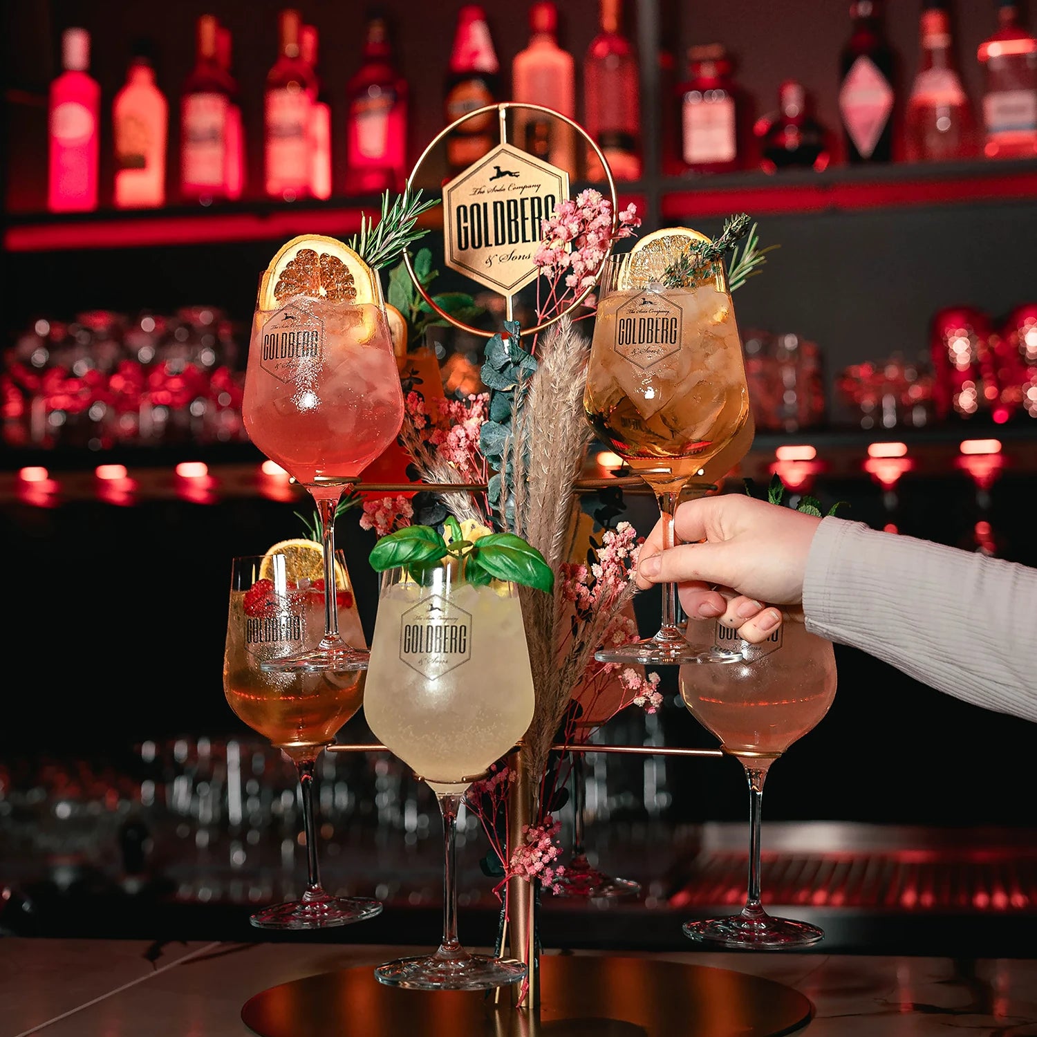 GOLDBERG Aperitivo Gläser Set - MBG Amber Room