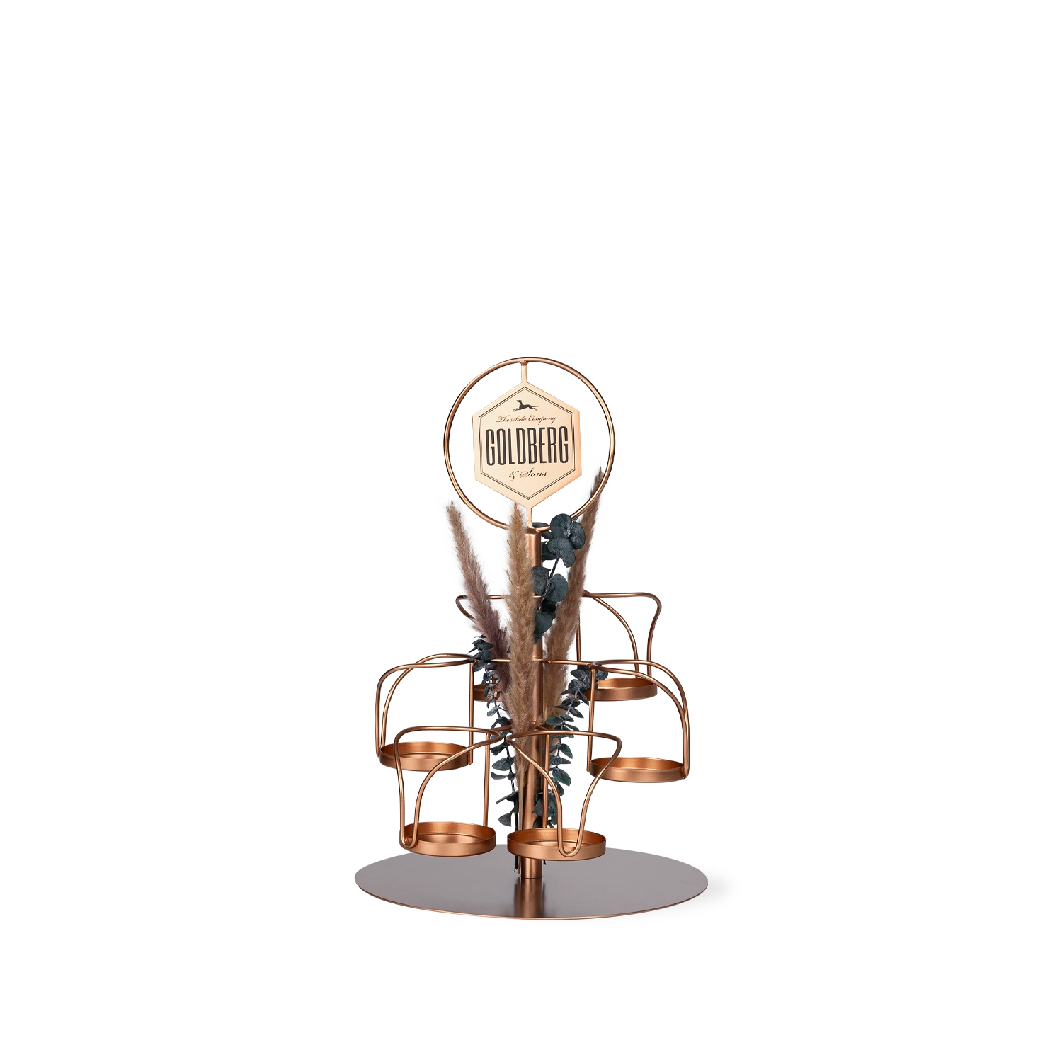 GOLDBERG HIGHBALL SERVING TREE - MBG Amber Room