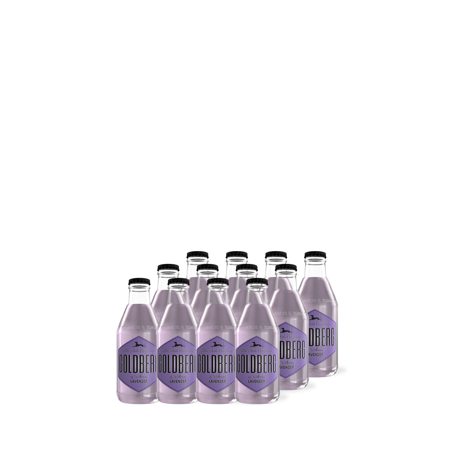 GOLDBERG Lavender 0,2L – florale Limonade, Limited Edition