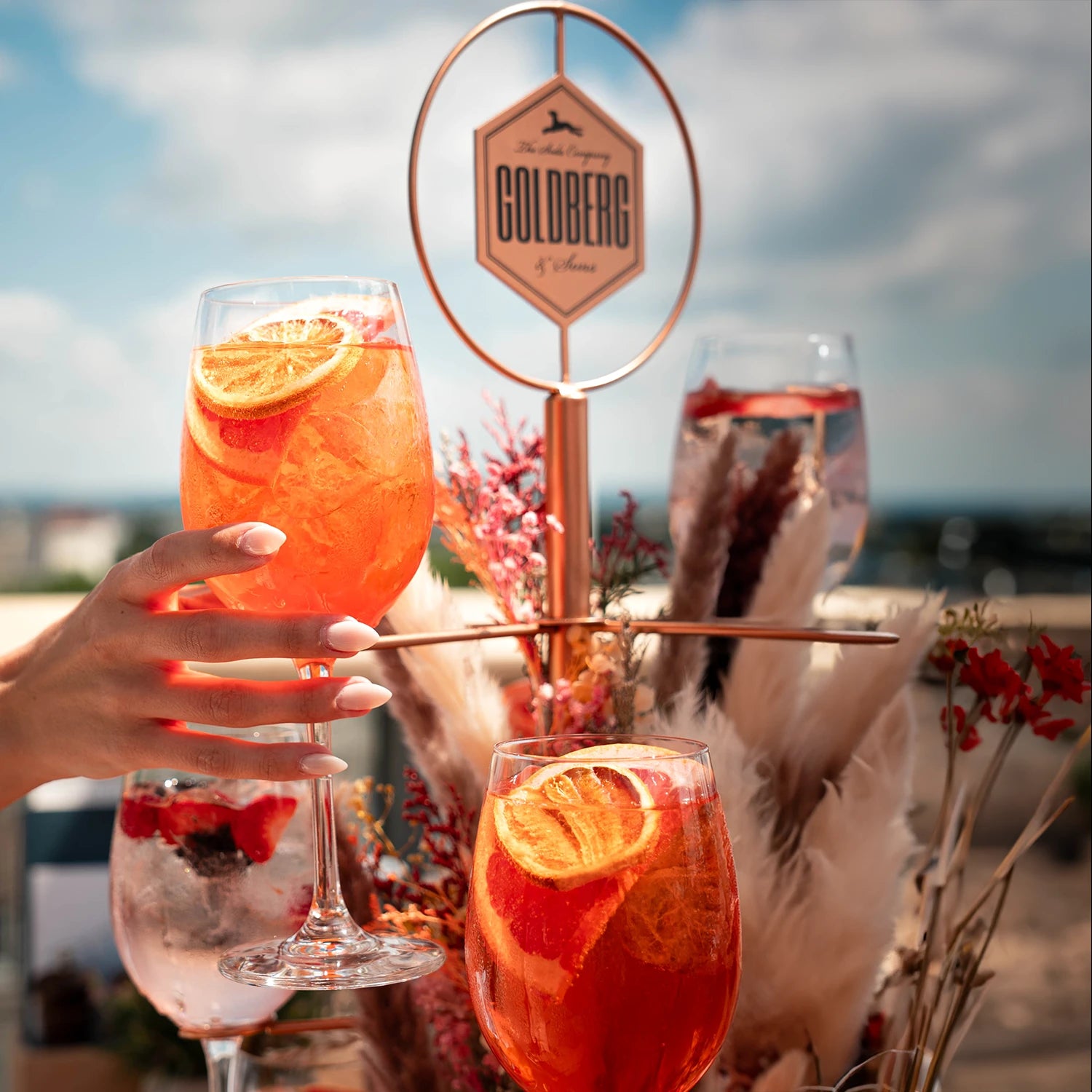 GOLDBERG Serving Tree - MBG Amber Room