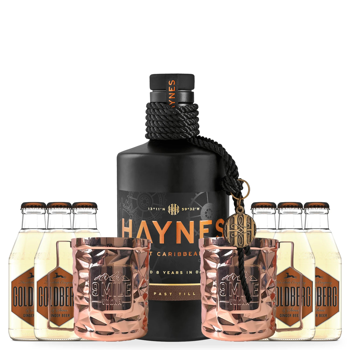 HAYNES RUM Buck & Copper Mug Bundle