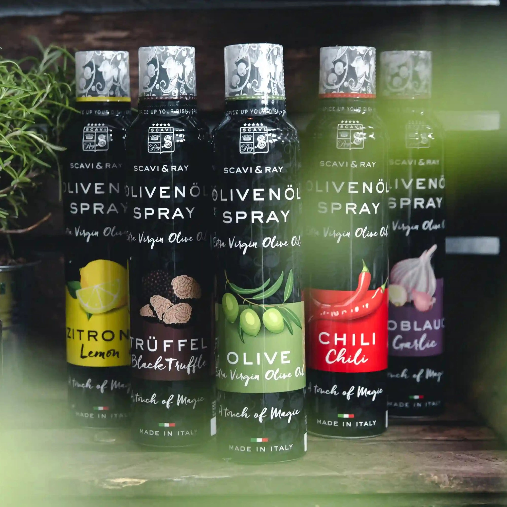 SCAVI & RAY Olivenöl Spray Set - MBG Amber Room