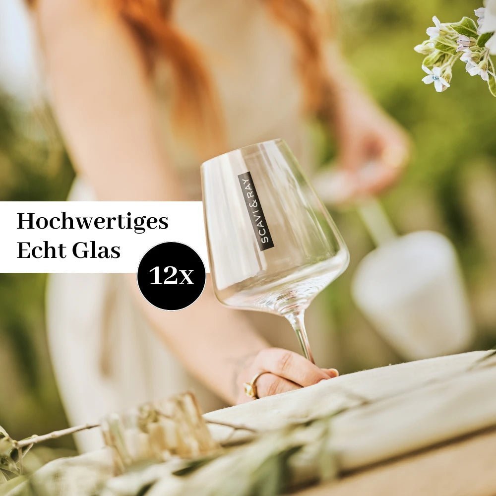 SCAVI & RAY Serving Tree + Glas Bundle - MBG Amber Room