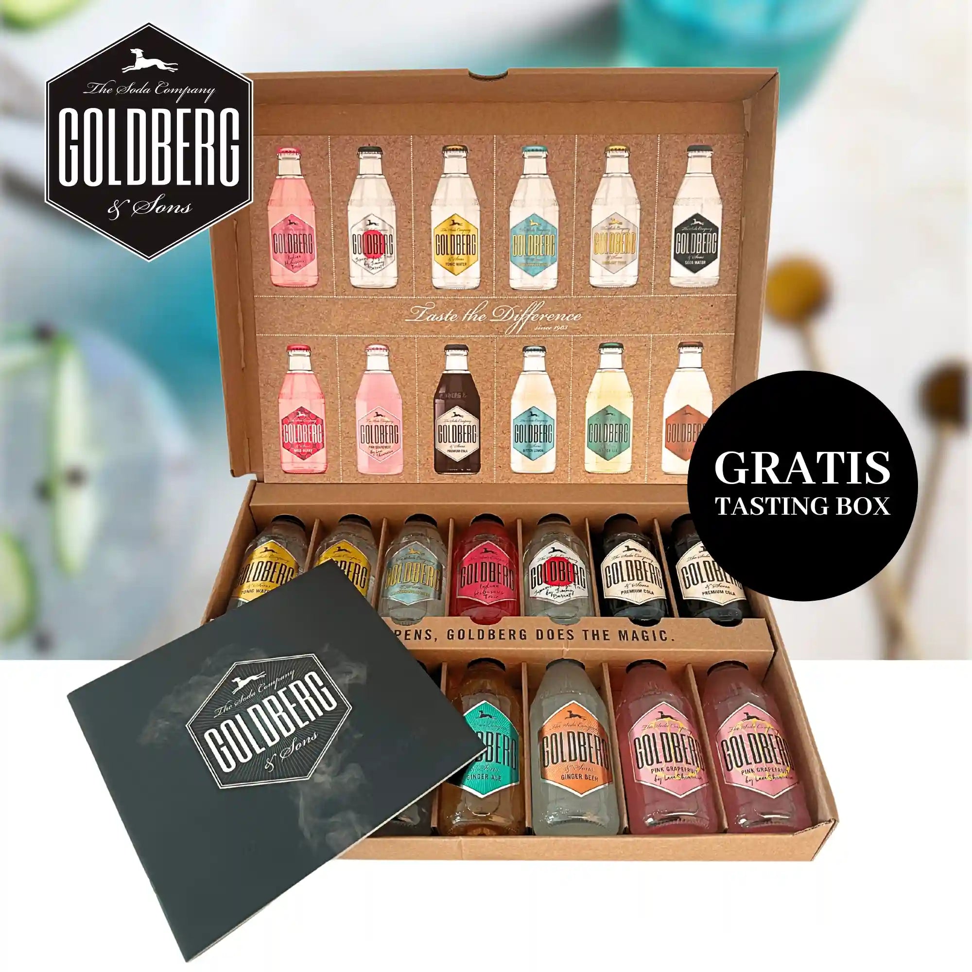 Mermaid Gin x GOLDBERG Tasting Set - MBG Amber Room