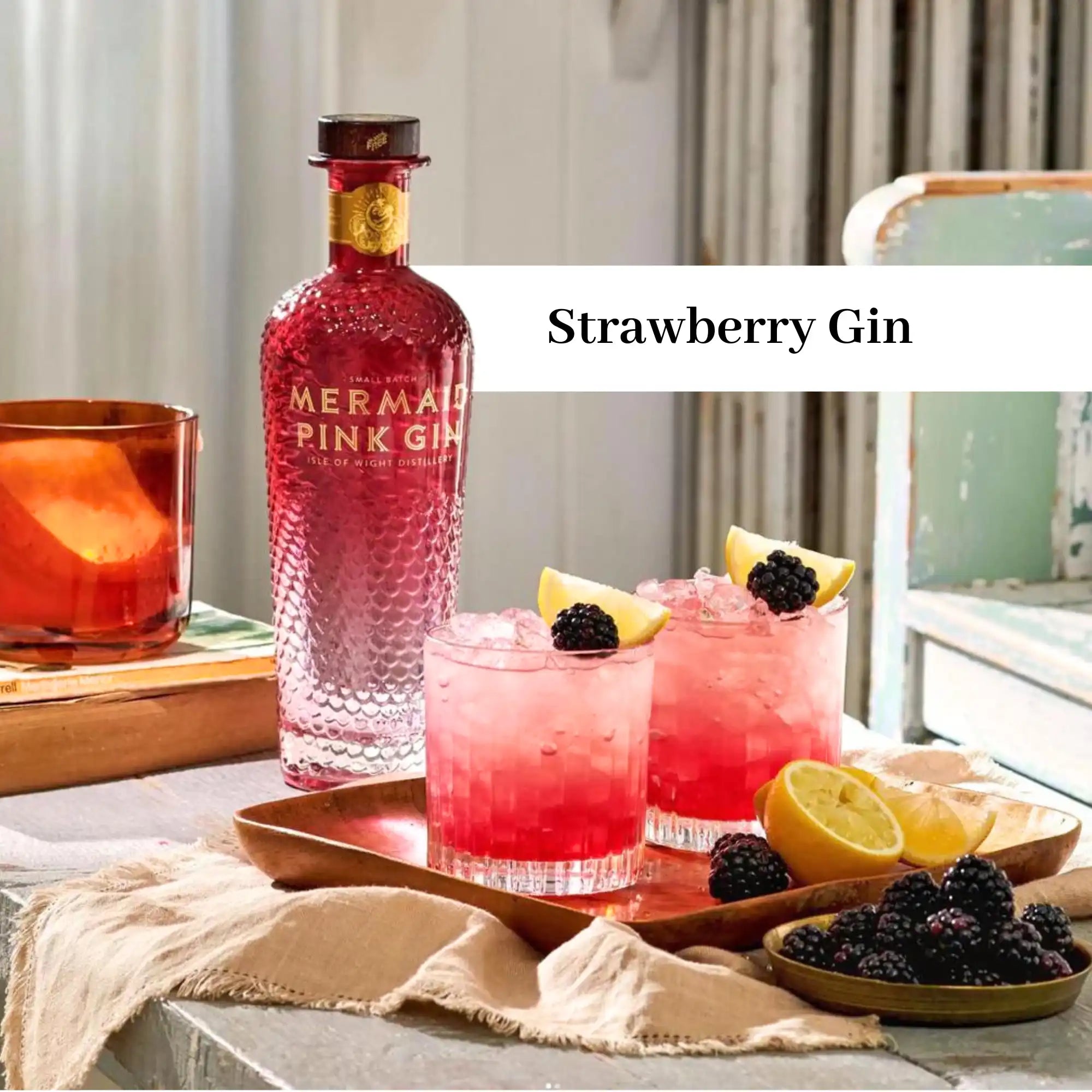 Mermaid Gin x GOLDBERG Tasting Set - MBG Amber Room