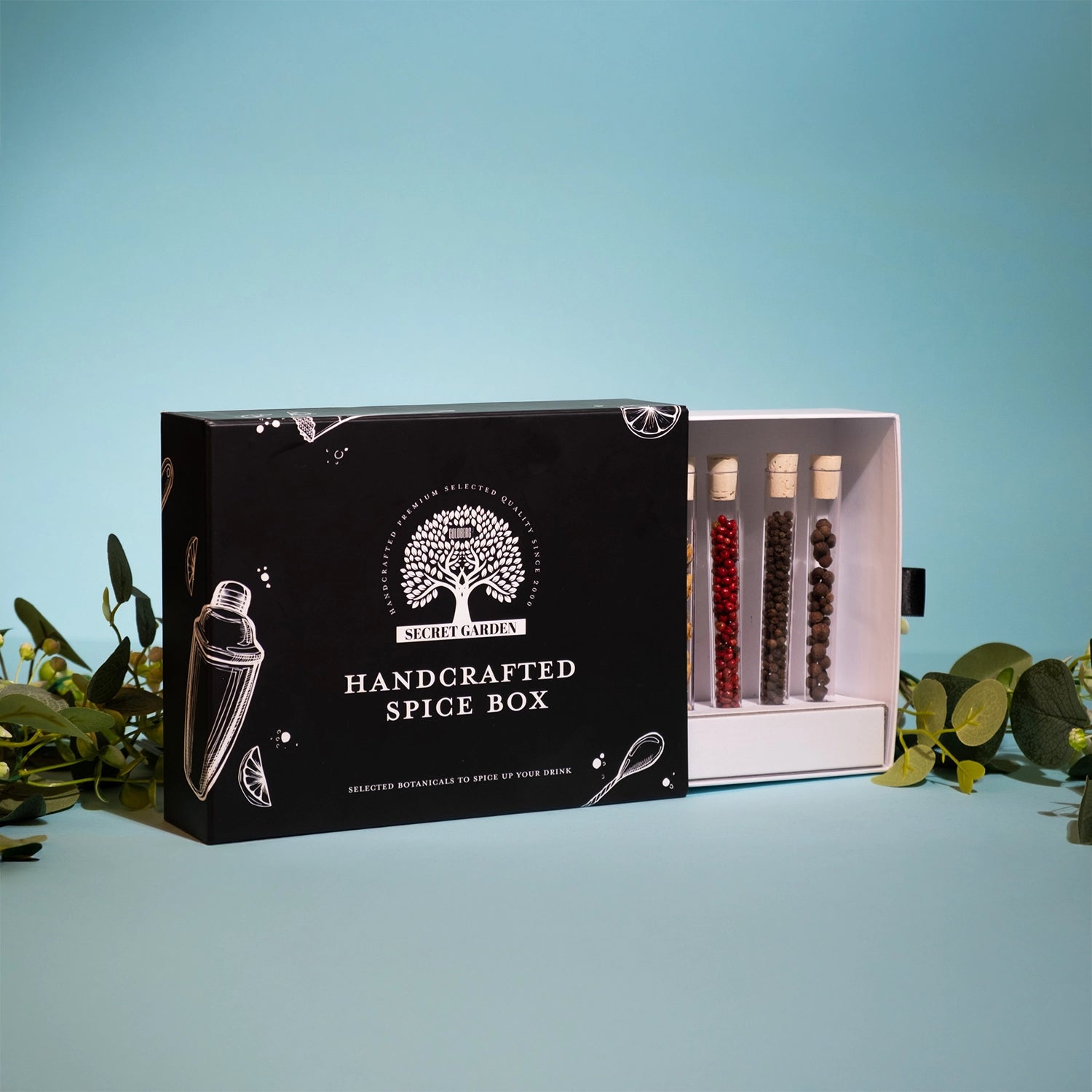 MERMAID x GOLDBERG SECRET GARDEN BLUE SPICE BUNDLE - MBG Amber Room