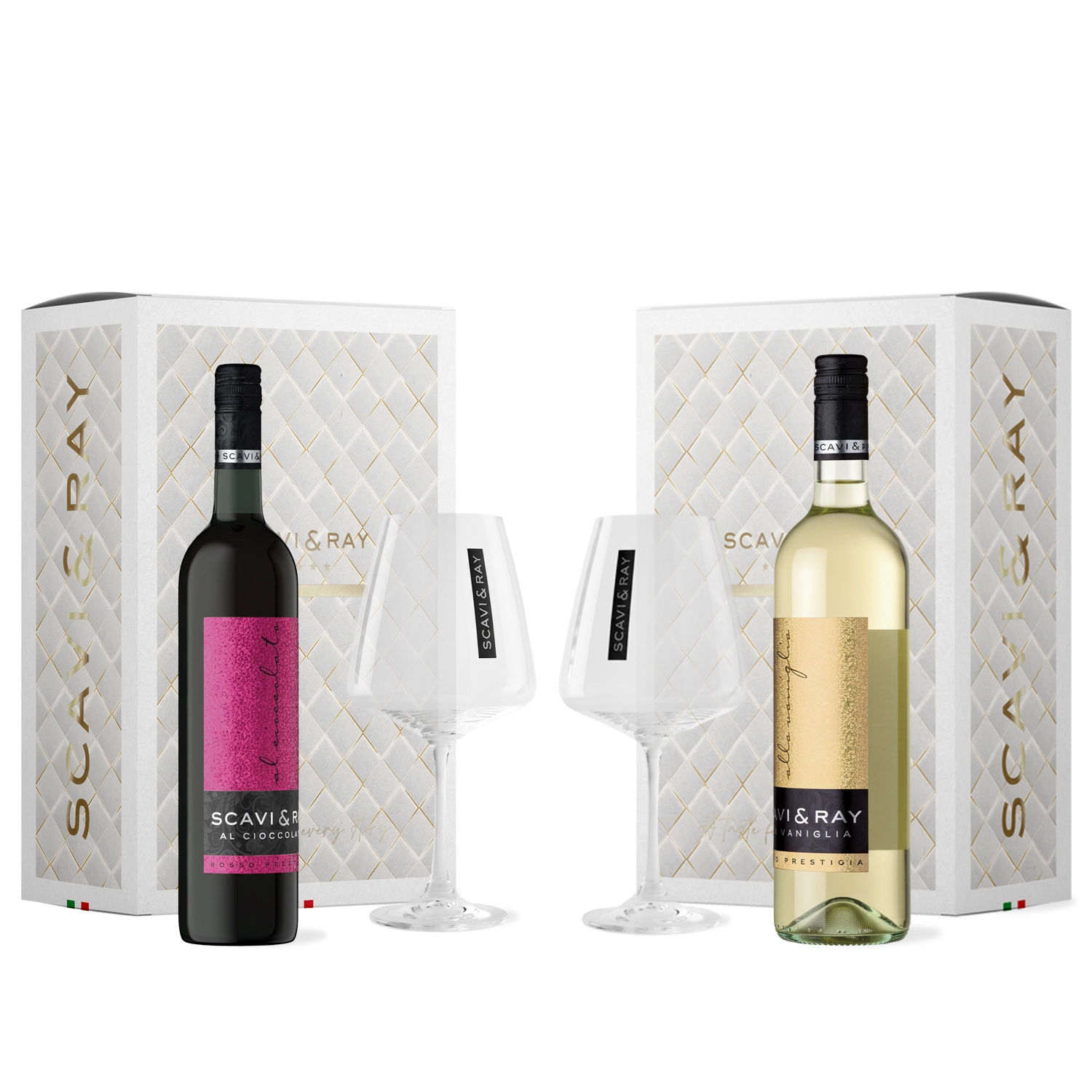 SCAVI & RAY Al Cioccolato x Alla Vaniglia Geschenkset - MBG Amber Room