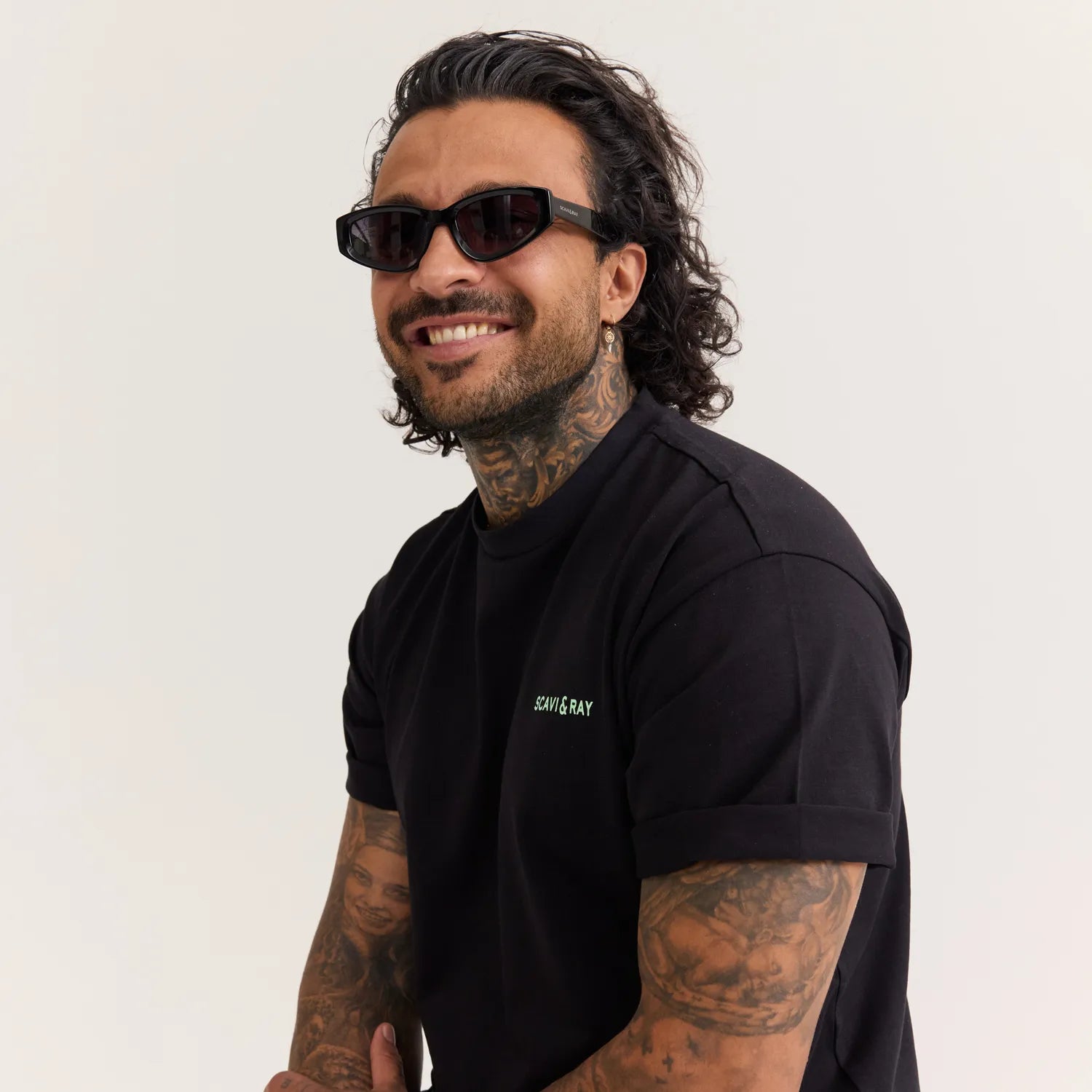 SCAVI & RAY SUNGLASSES FLORA BLACK - MBG Amber Room