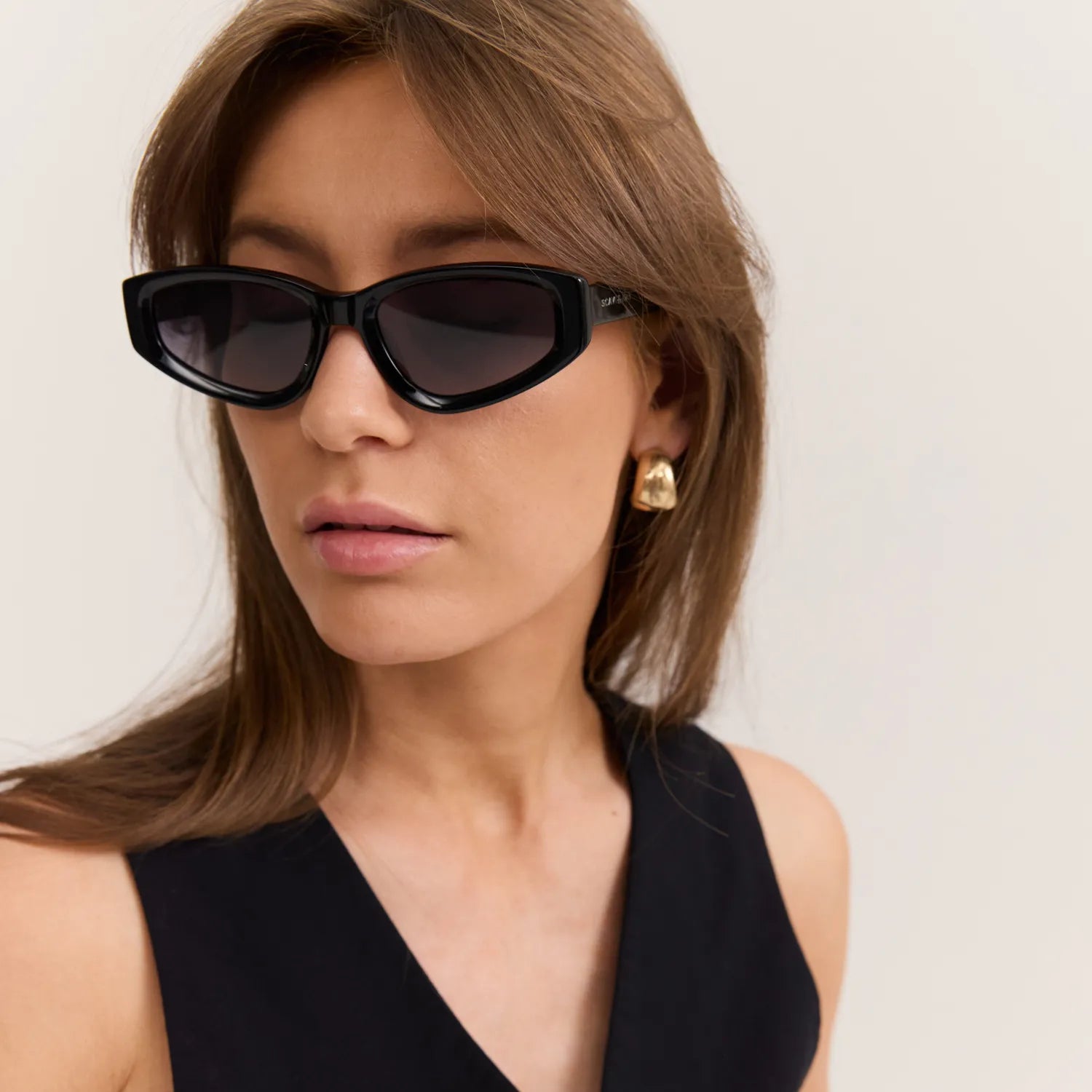 SCAVI & RAY SUNGLASSES FLORA BLACK - MBG Amber Room