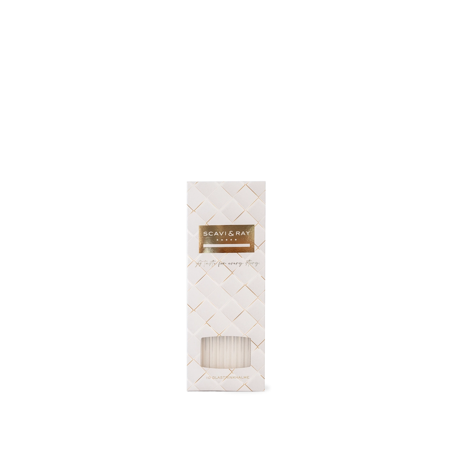 GRATIS SCAVI & RAY Glasstrohhalm Set - MBG Amber Room