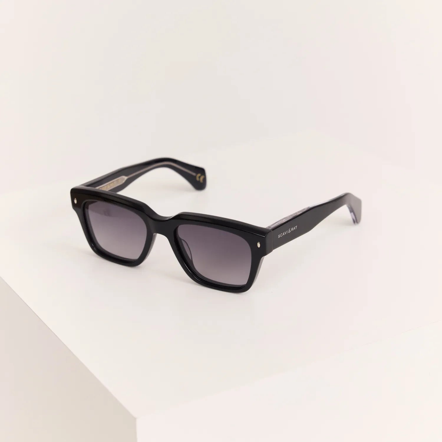 SCAVI & RAY SUNGLASSES LUNA BLACK - MBG Amber Room
