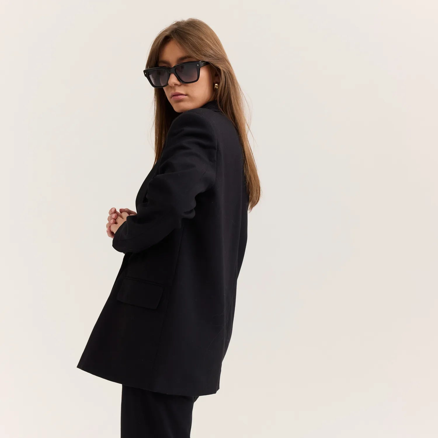 SCAVI & RAY SUNGLASSES LUNA BLACK - MBG Amber Room