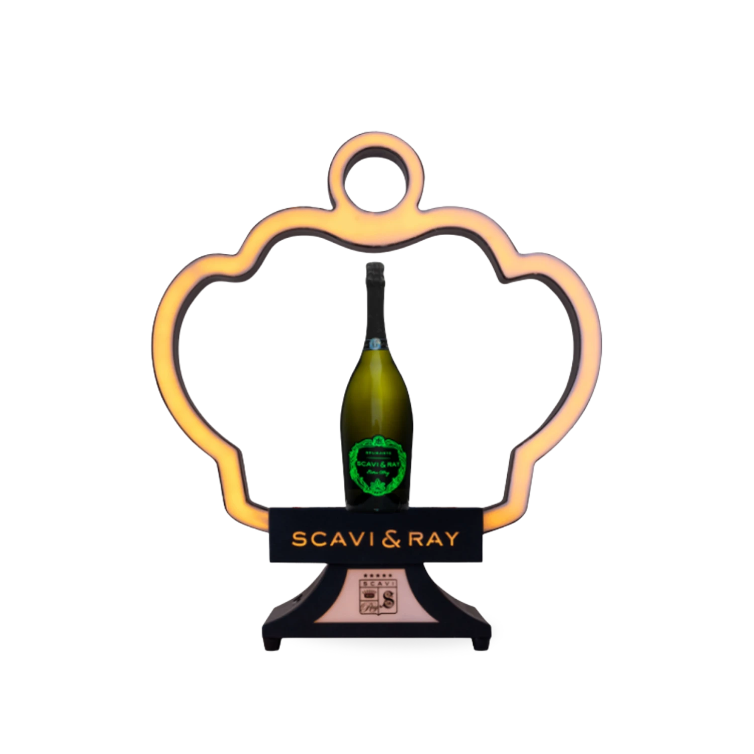 SCAVI & RAY Show Bottle Presenter Crown - MBG Amber Room