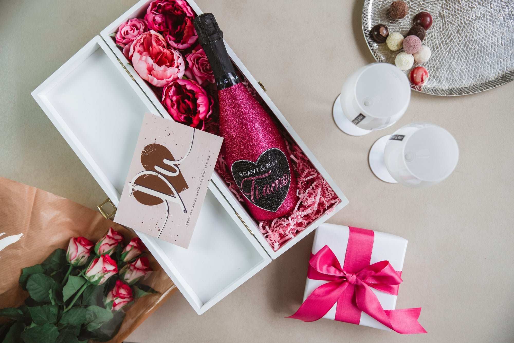 SCAVI & RAY 'I love you' Special - Edition Champagner - MBG Amber Room