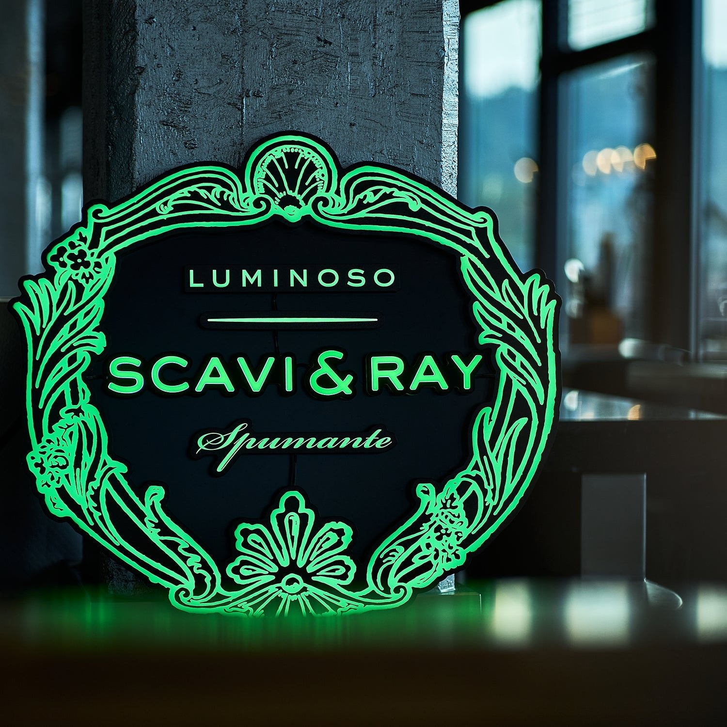 SCAVI & RAY LED Neon Sign "Luminoso" - MBG Amber Room