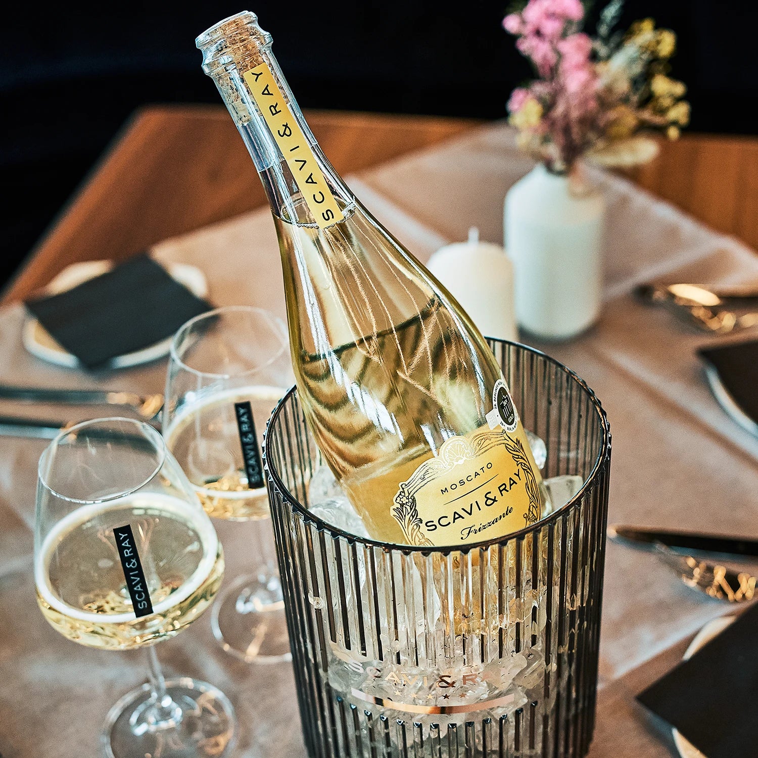 SCAVI & RAY MOSCATO FRIZZANTE GESCHENKSET - MBG Amber Room