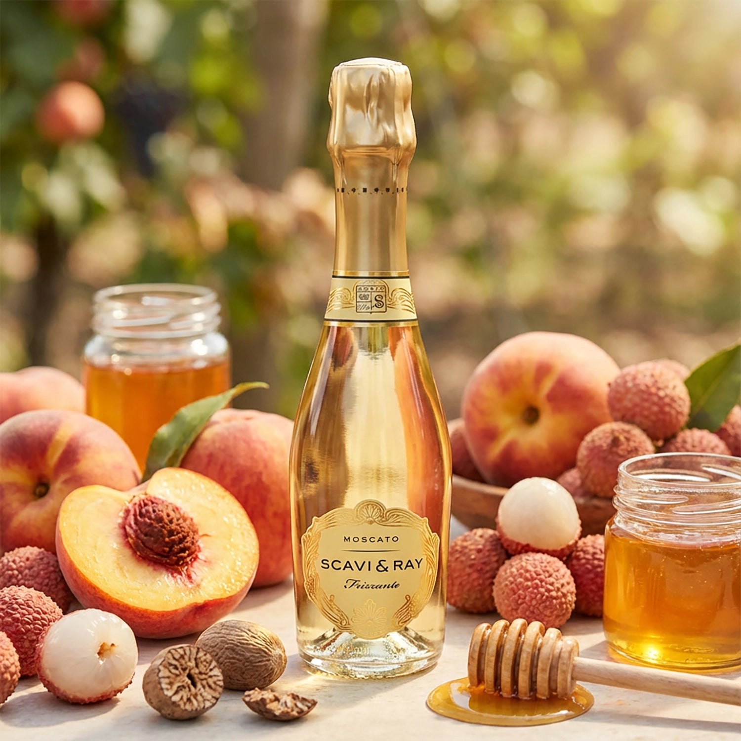 SCAVI & RAY MOSCATO FRIZZANTE PICCOLO SET - MBG Amber Room