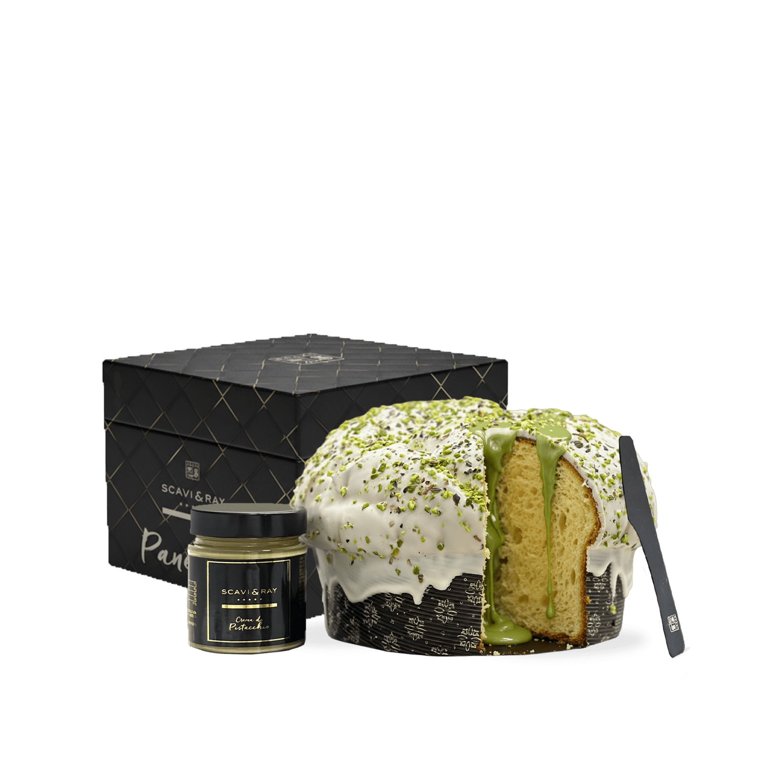 SCAVI & RAY PANETTONE & CREMA DI PISTACCHIO - MBG Amber Room