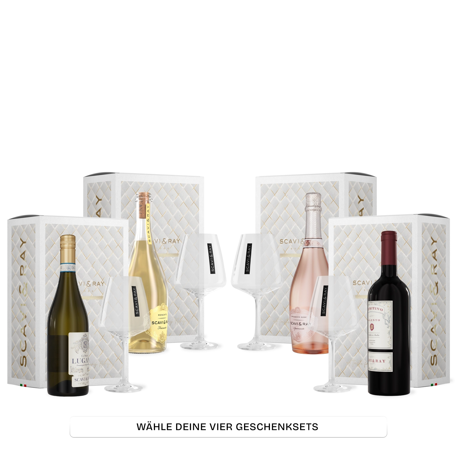 SCAVI & RAY 4er WAHLSET - MBG Amber Room