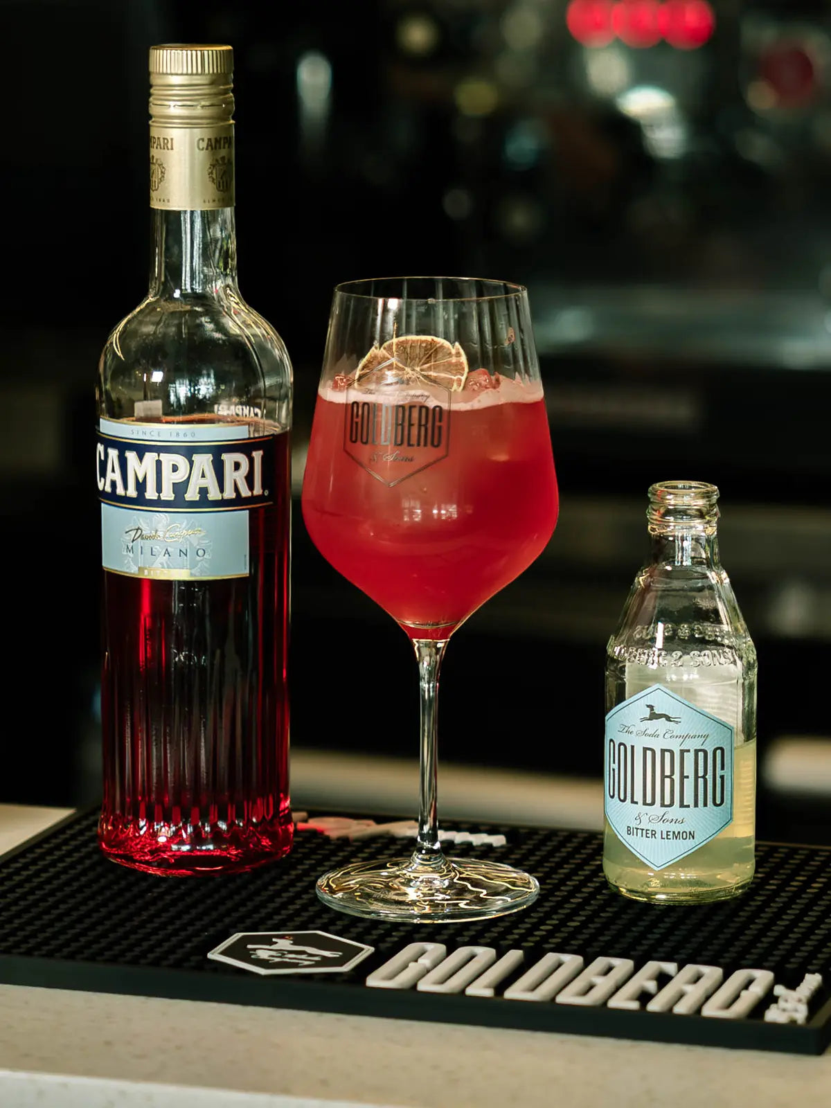 Campari Bitter Lemon Spritz Rezept