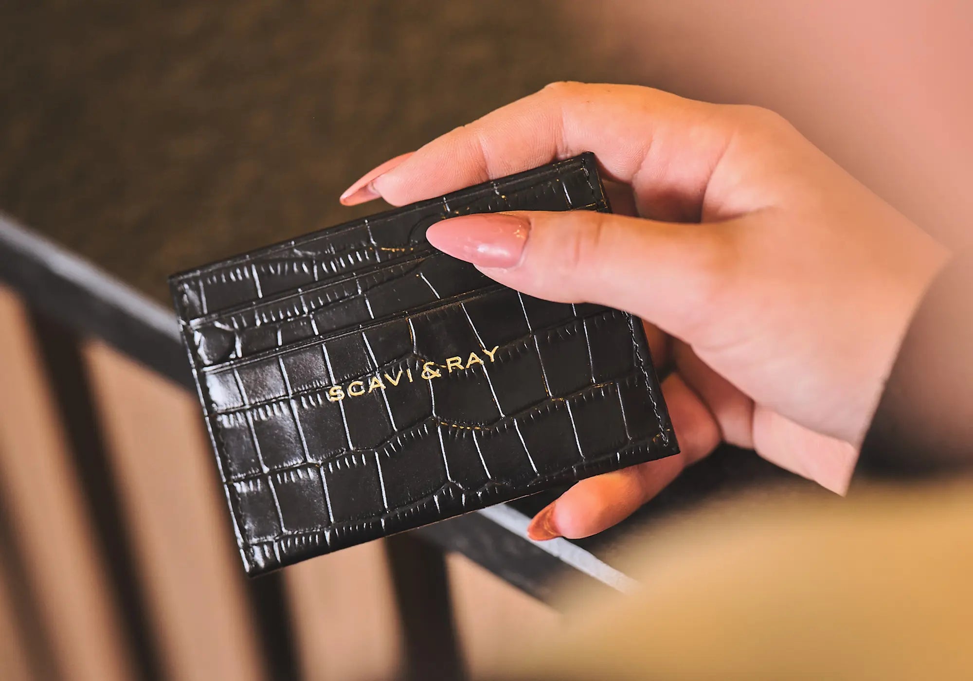SCAVI & RAY CREDIT CARD HOLDER