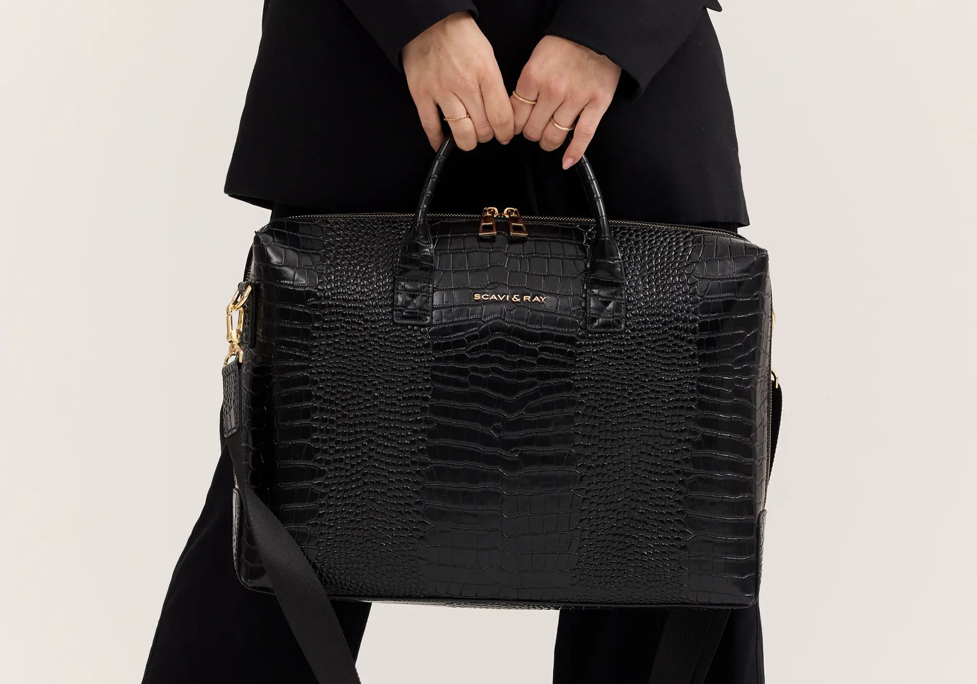 SCAVI & RAY LAPTOP BAG