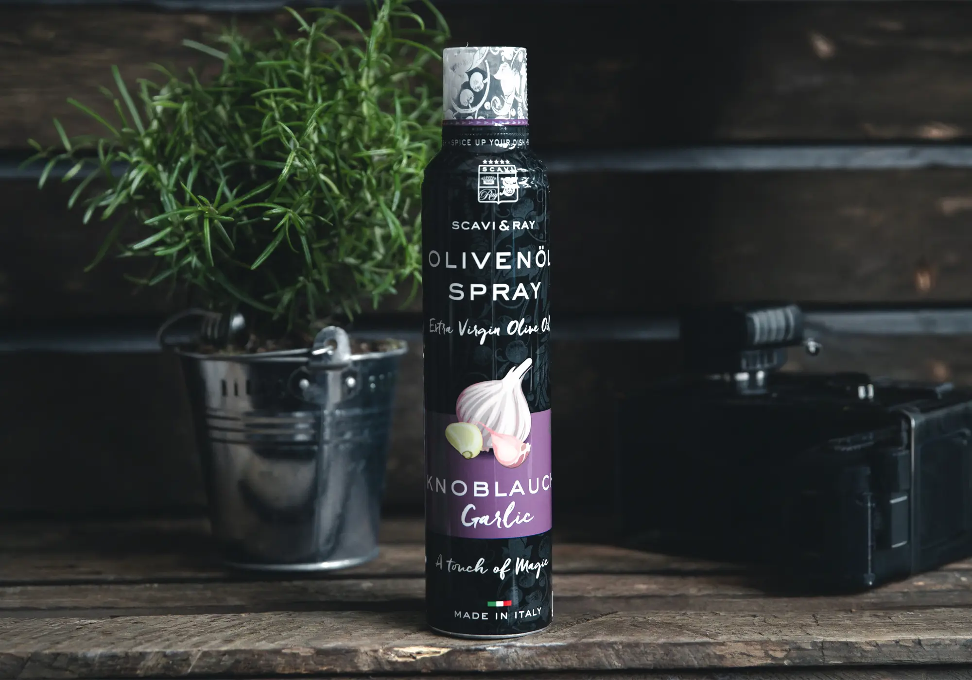 SCAVI & RAY OLIVENÖL SPRAY KNOBLAUCH