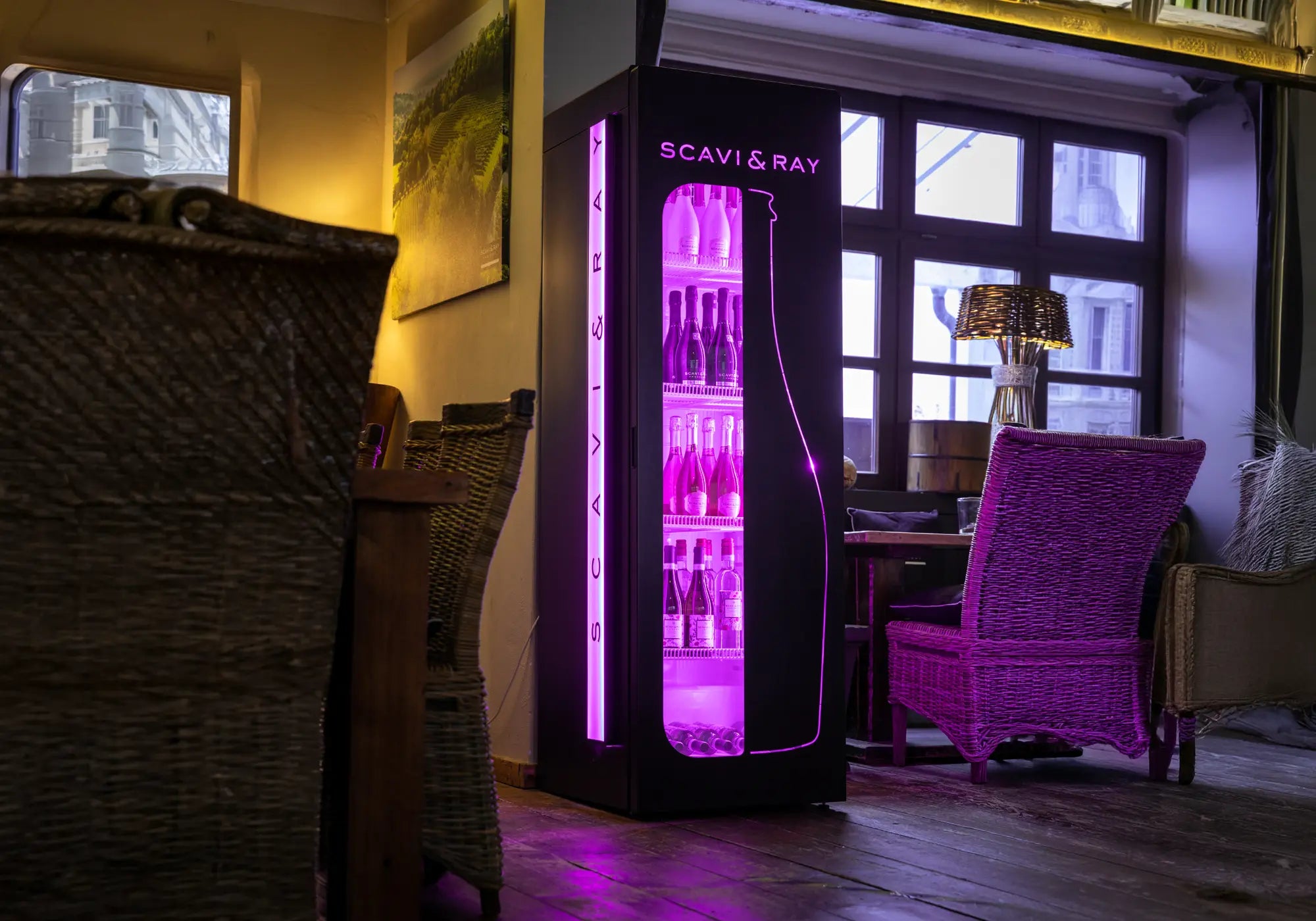 SCAVI & RAY PREMIUM MAGENTA FRIDGE