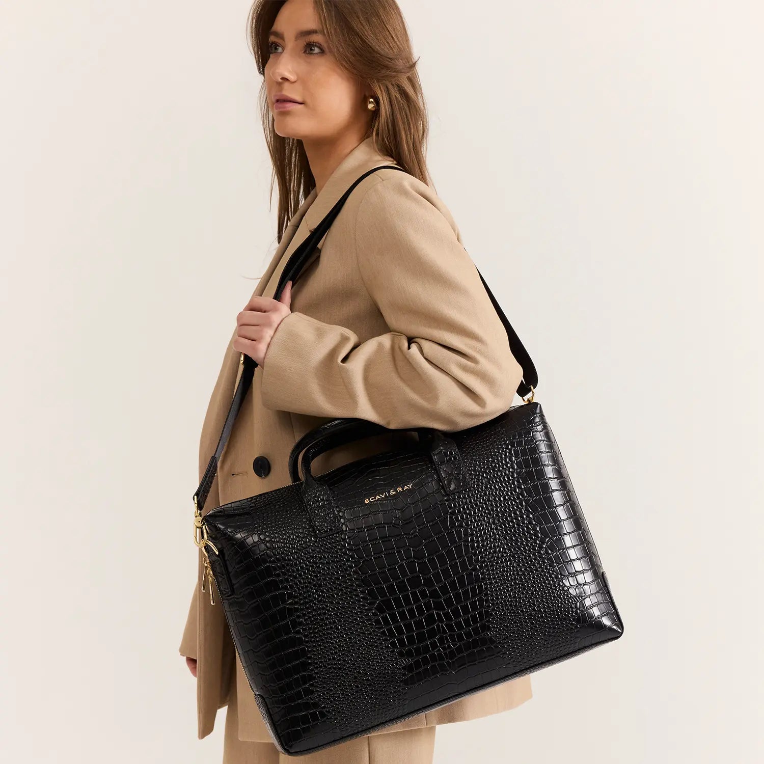 SCAVI & RAY LAPTOP BAG - MBG Amber Room