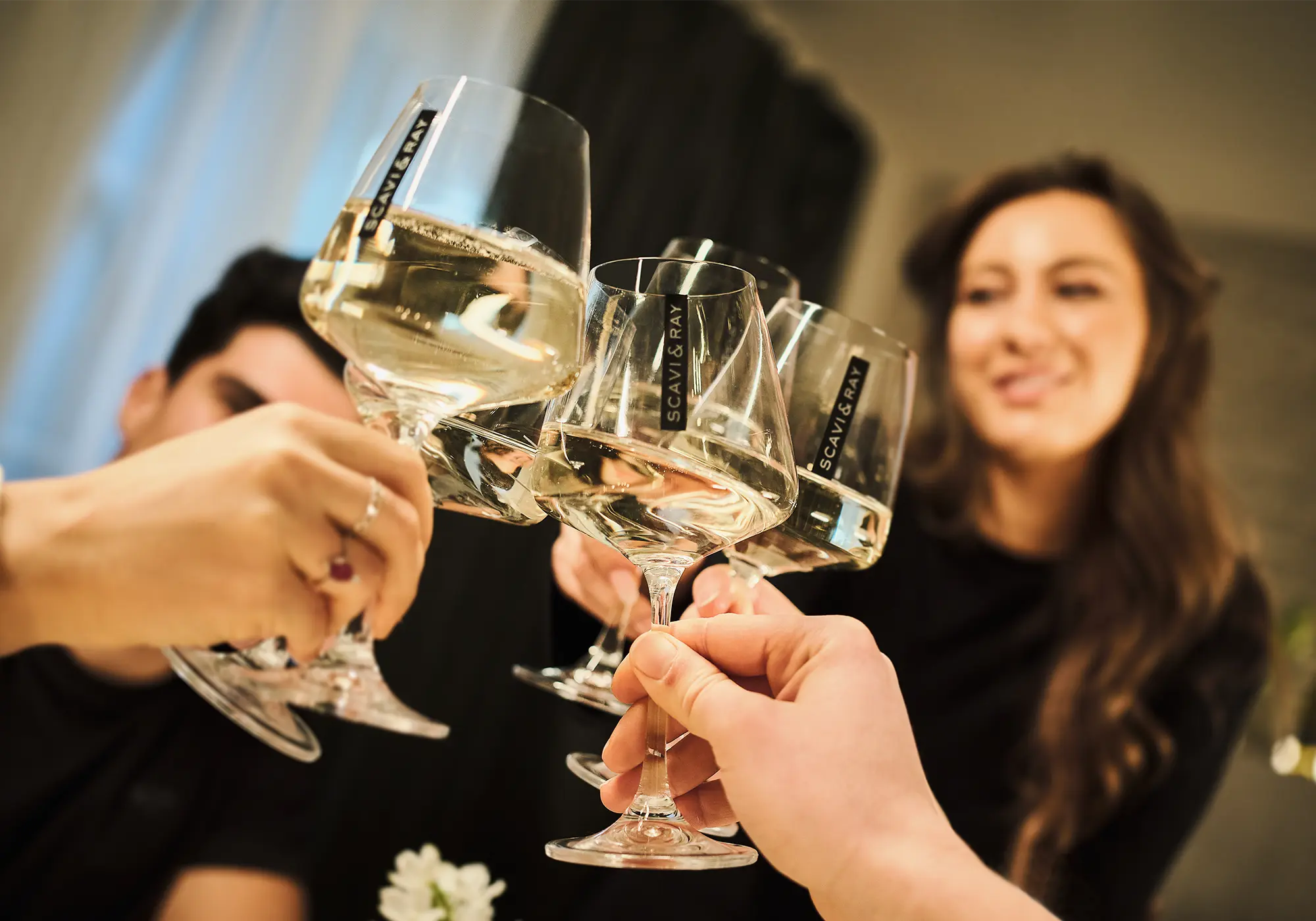 SCAVI & RAY SCHAUMWEIN GLAS Produktseiten Banner