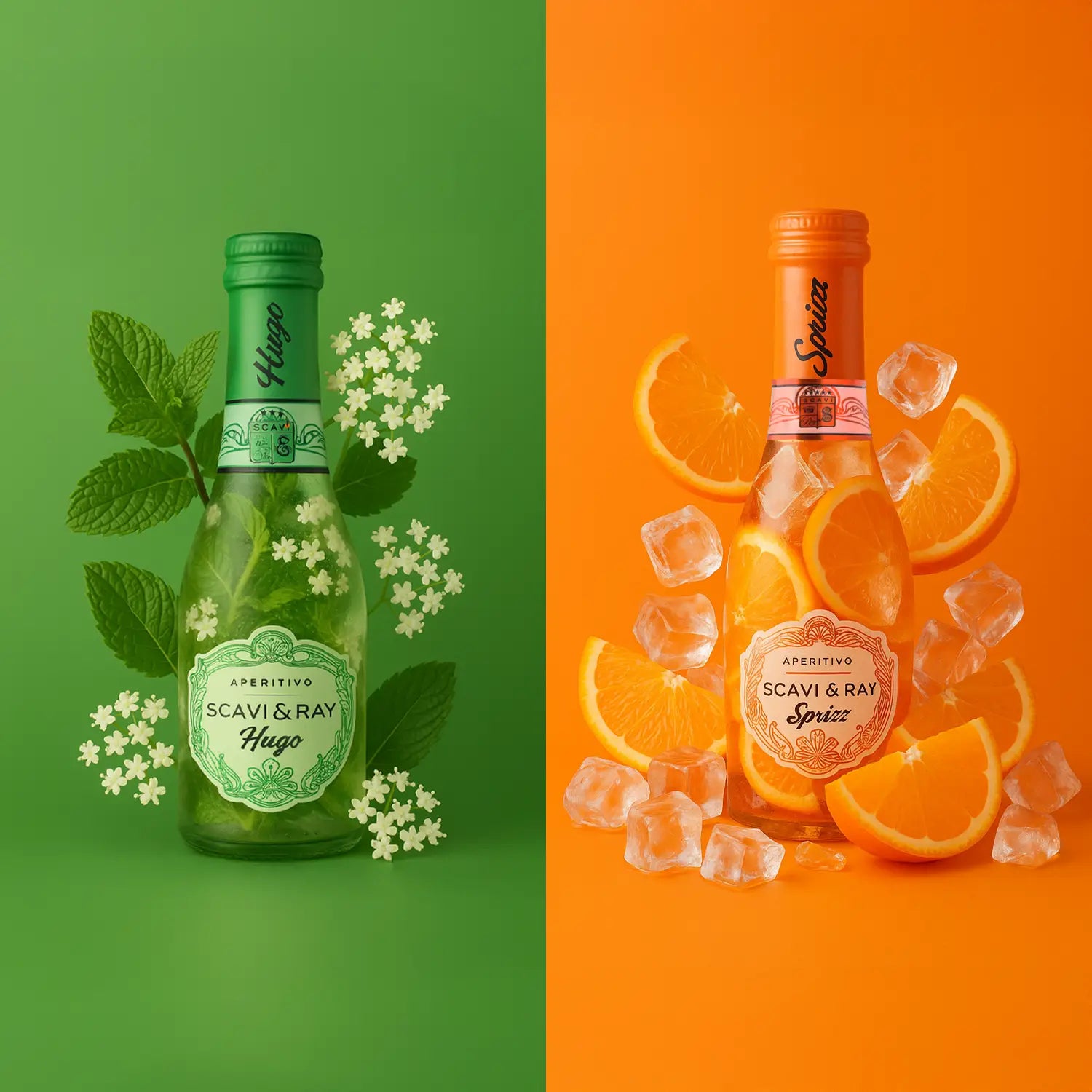 SCAVI & RAY Hugo & Sprizz Piccolo Lover Set - MBG Amber Room